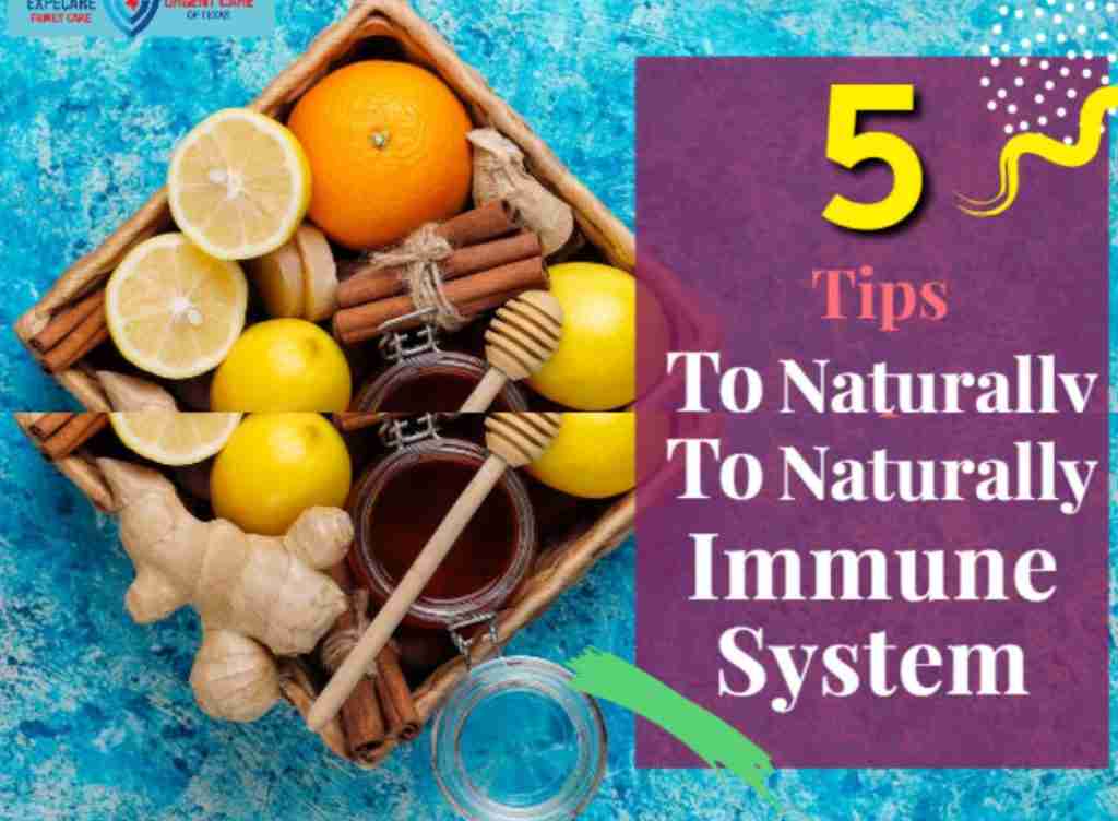 5 Tips To Naturally Strengthen Immune System