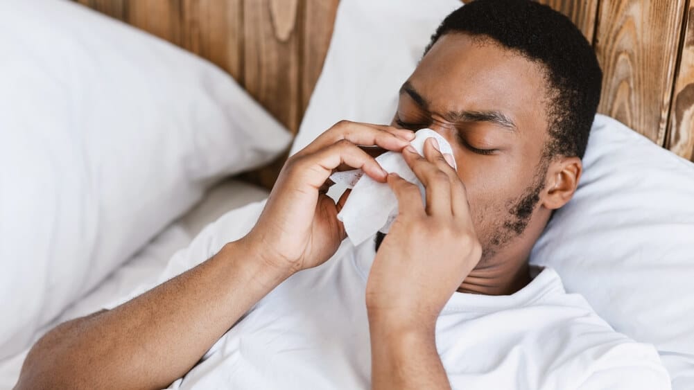 how long is a sinus infection contagious after starting antibiotics